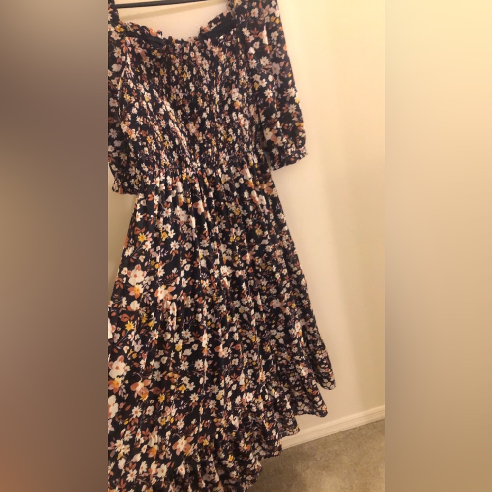 Ann Taylor flower print dress size 8P